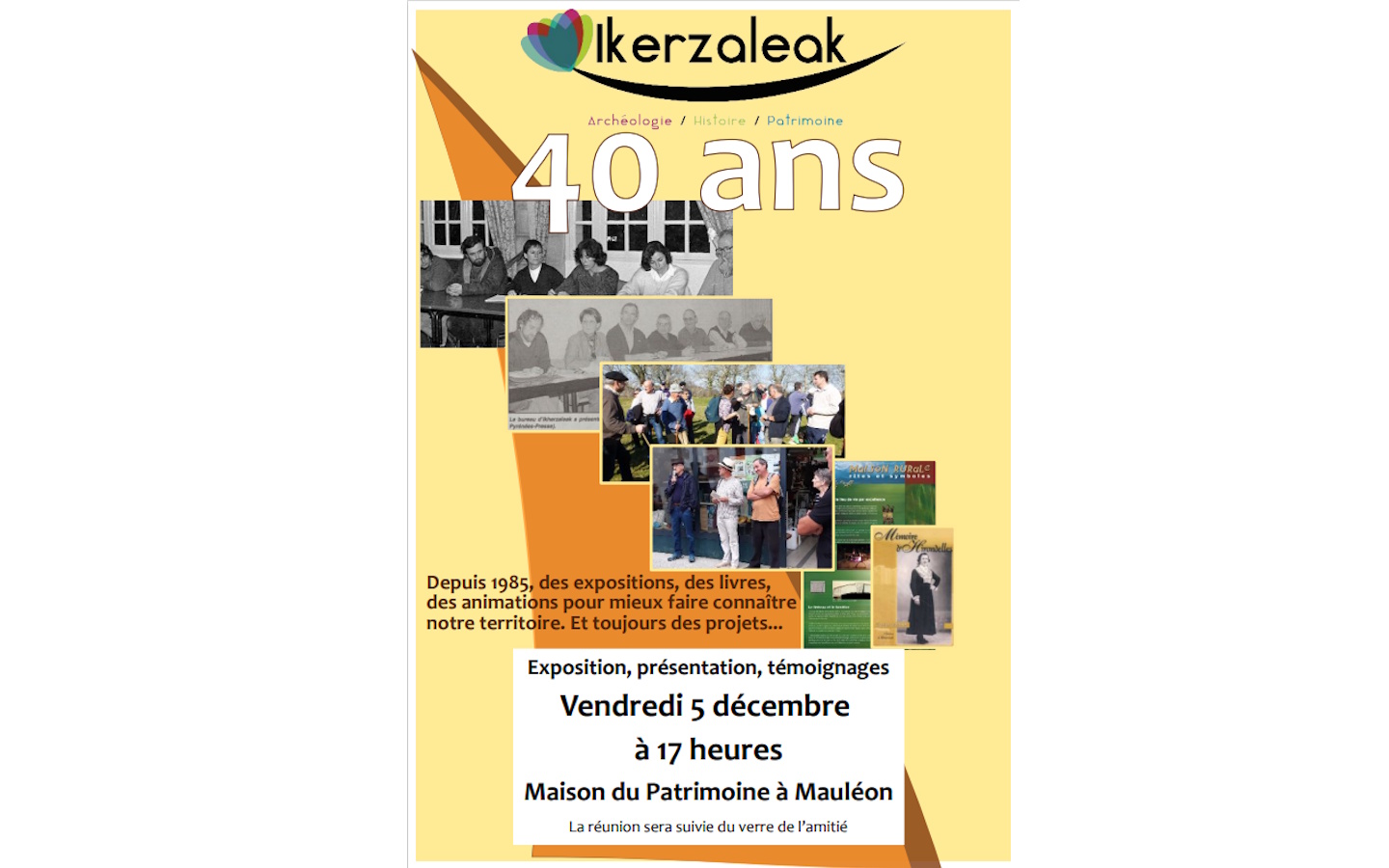Ikerzaleak fête ses 40 ans