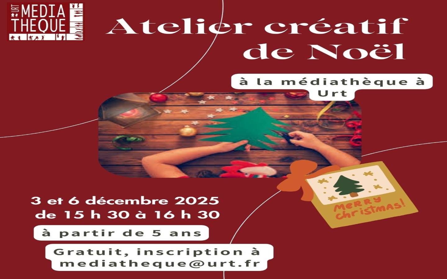 Atelier créatif de Noël
