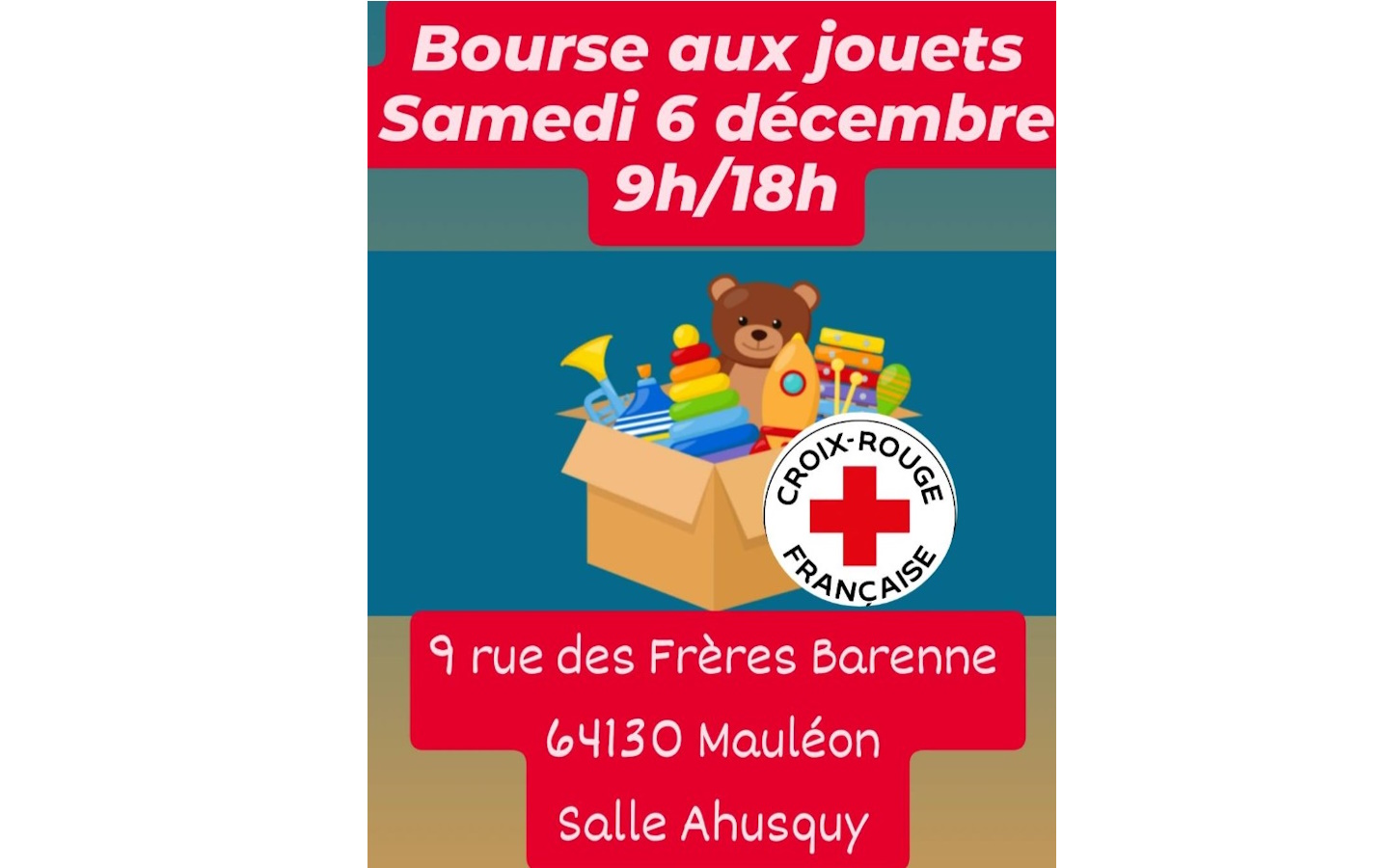 Bourse aux jouets