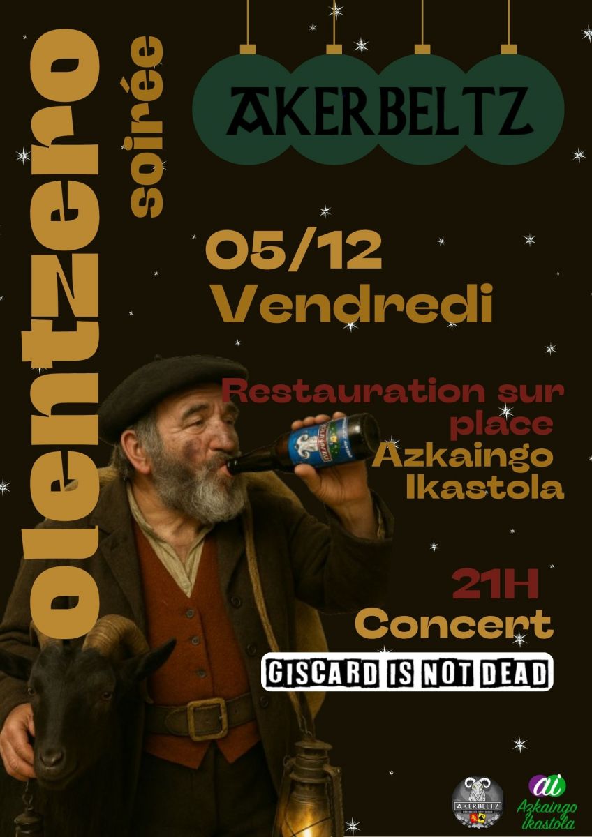 Soirée Olentzero - Olentzero Gaua