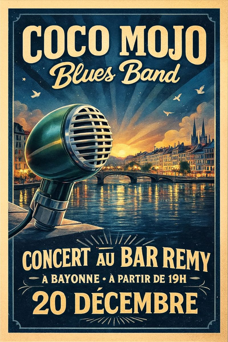 Concert COCO MOJO Blues Band