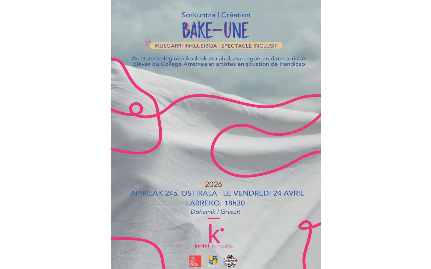 Théâtre : Bake Une