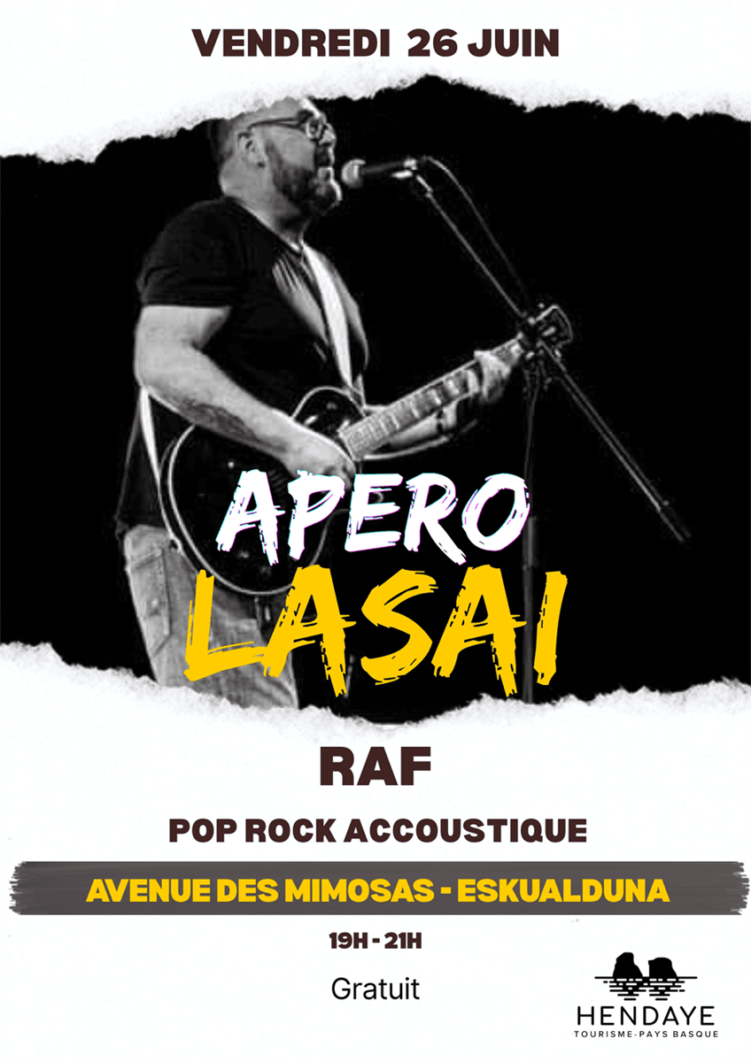 Apéro Lasai avec Raf