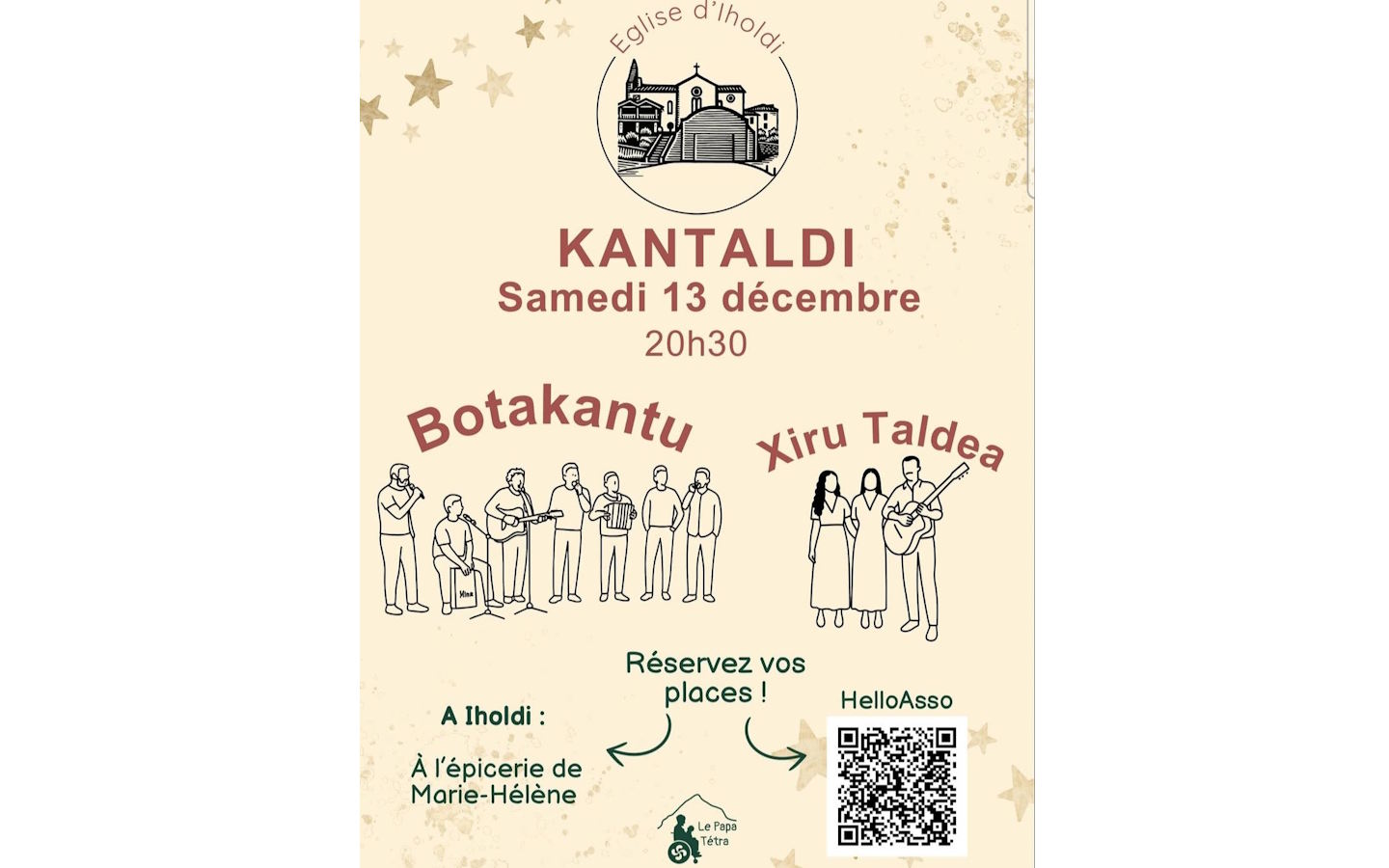 Kantaldi : Bota'Kantu + Xiru taldea