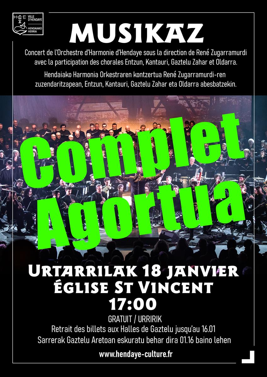 Fêtes de la Bixintxo - Concert « Musikaz » - C ...