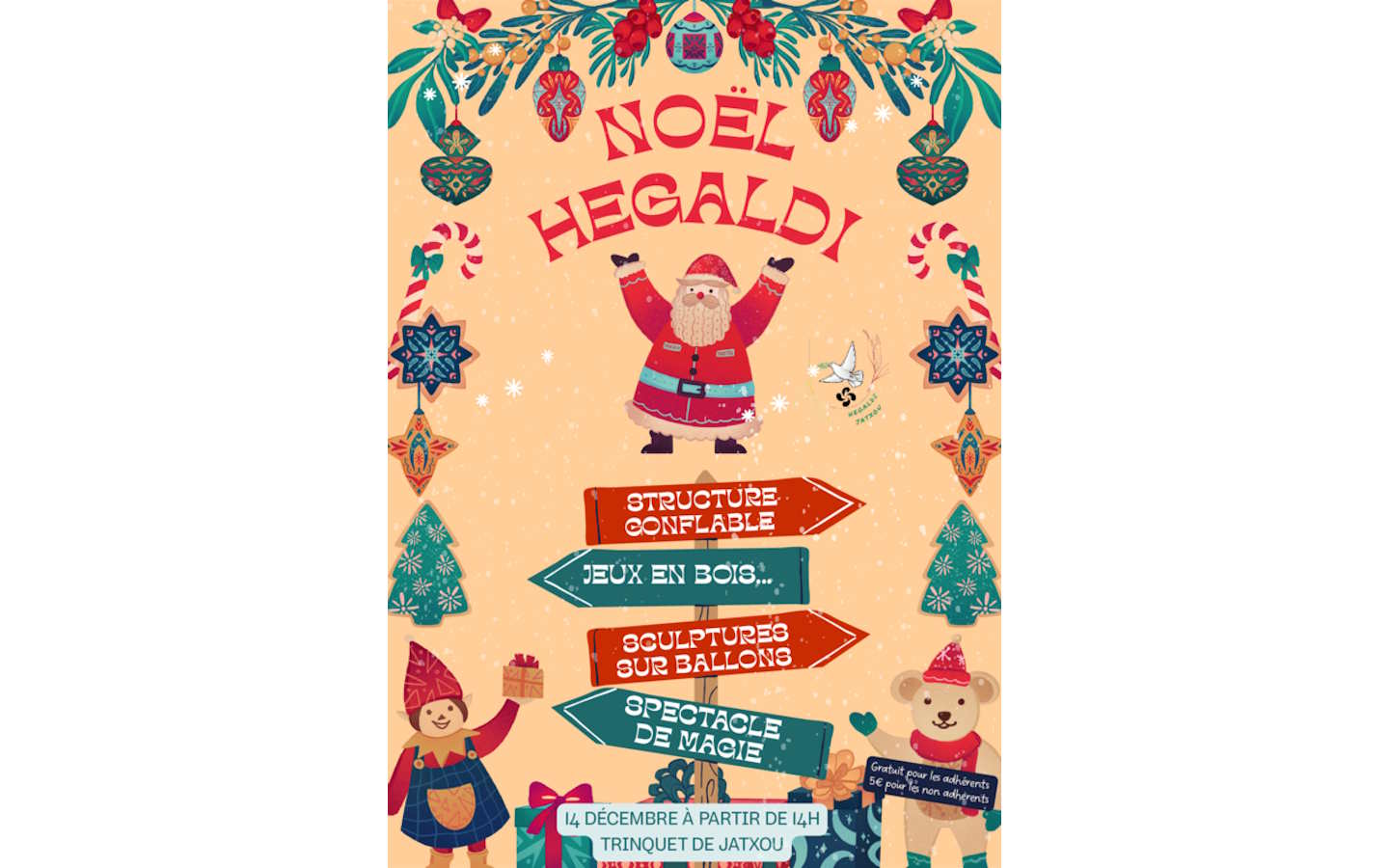 Hegaldi fête Noël