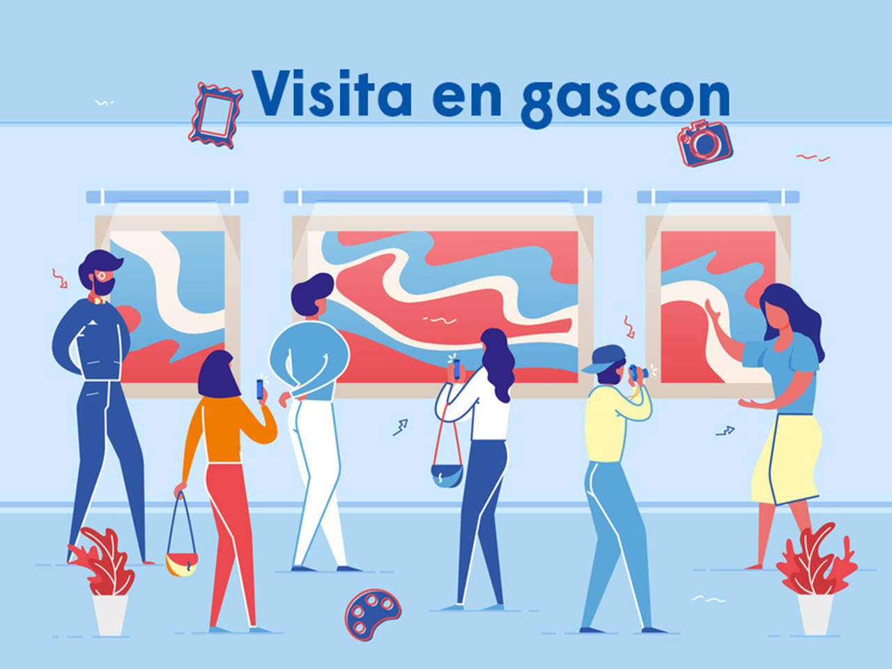 Visite en langue gasconne de l'exposition "La  ...