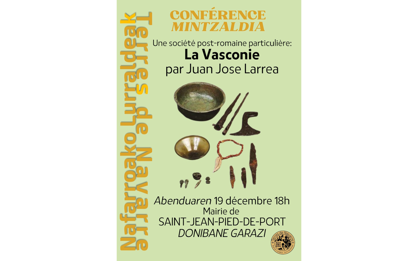 Conférence la Vasconie, une société post-romai ...