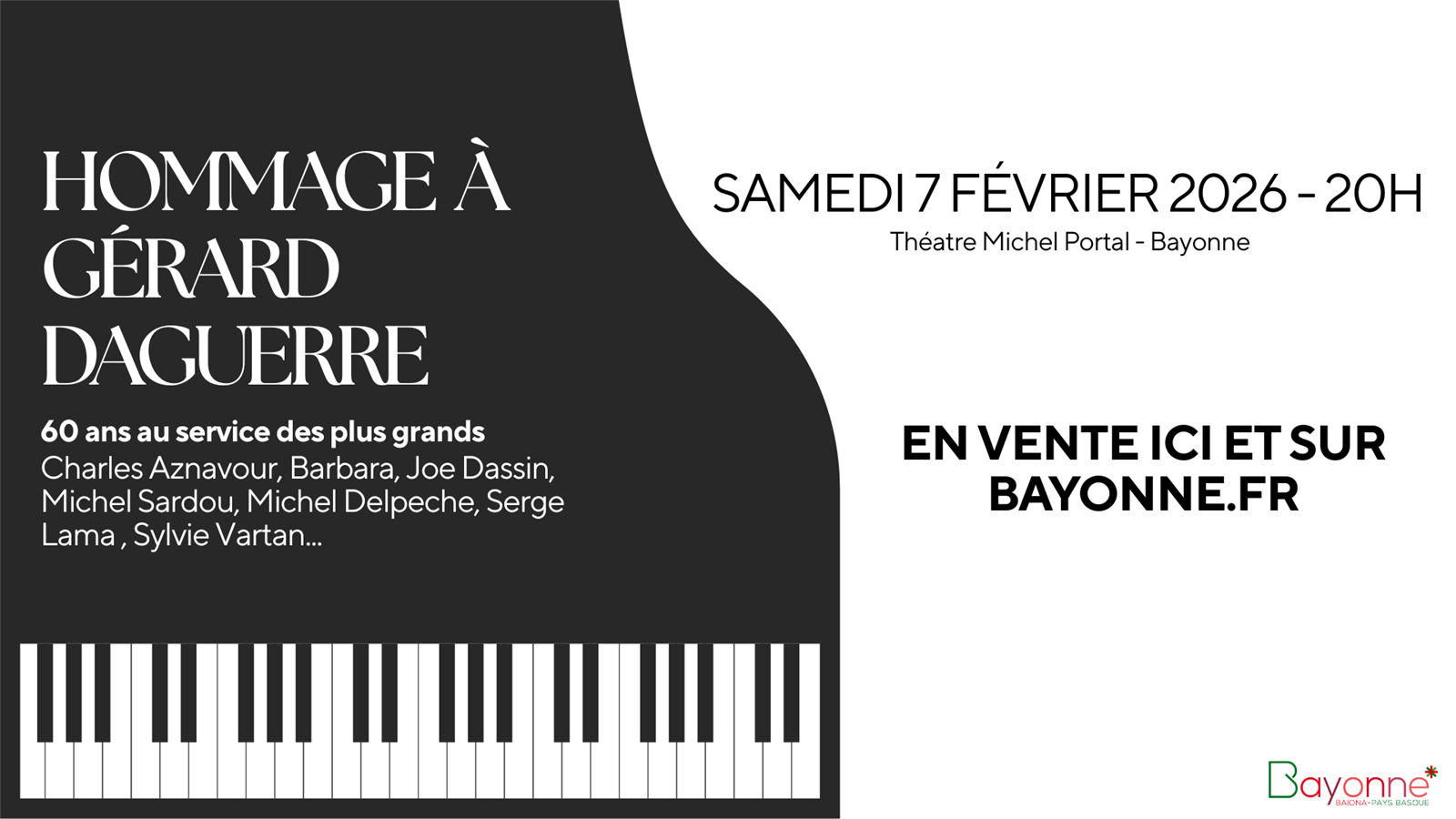 Concert hommage à Gérard Daguerre