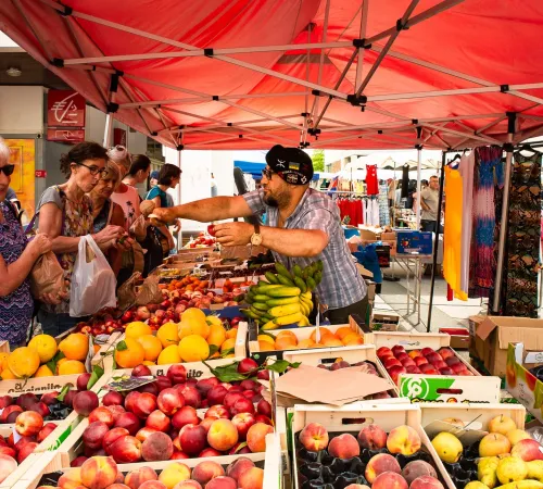 Marché de quartier : Place des gascons