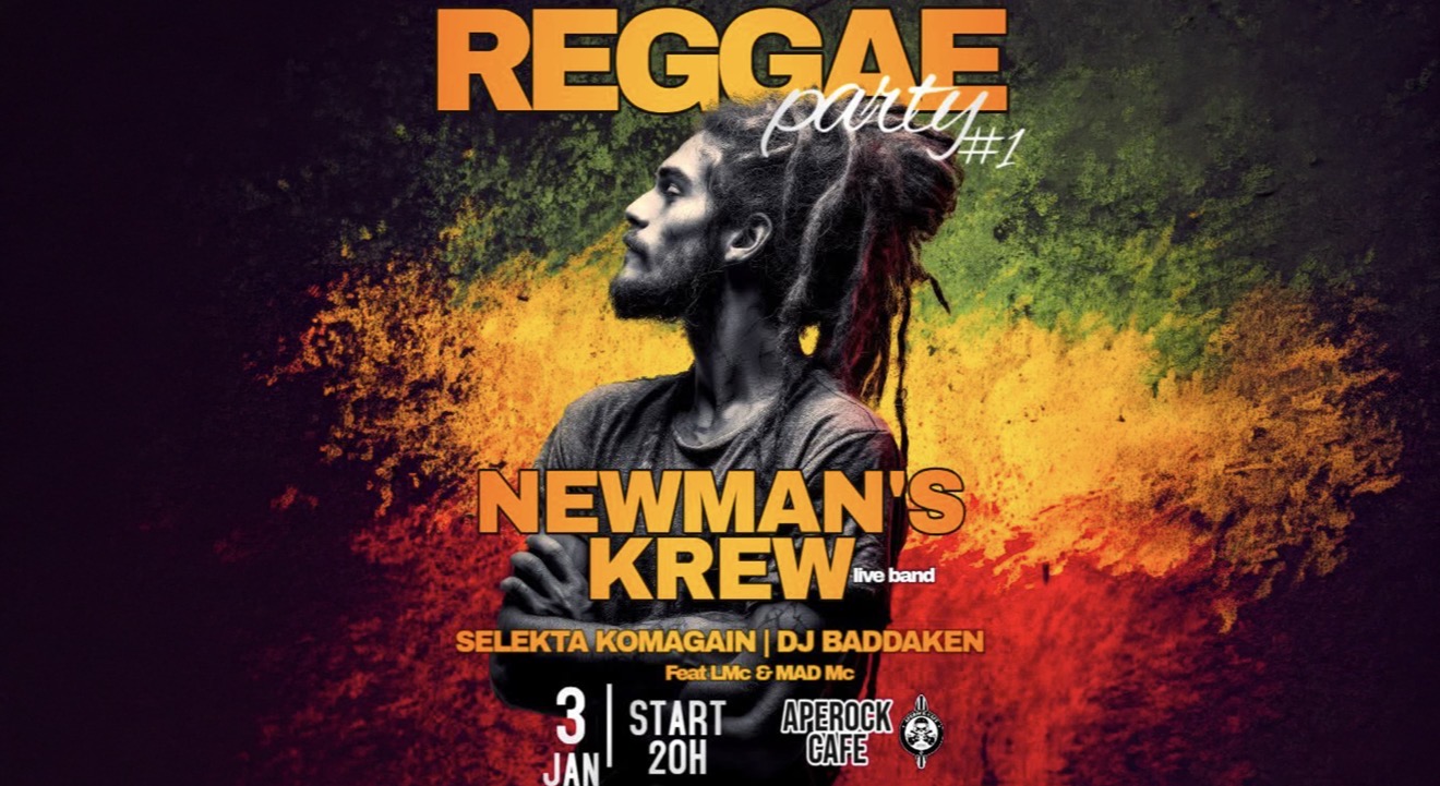 NEW MAN'S KREW LIVE BAND REGGAE Selekta KOMAGA ...