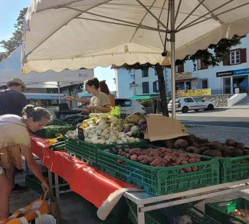 Marché aux produits fermiers