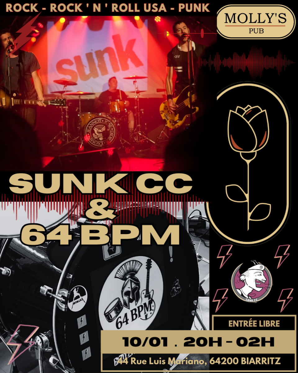 🔥 SUNK CC + 64BPM — Soirée Rock Live au Molly’ ...