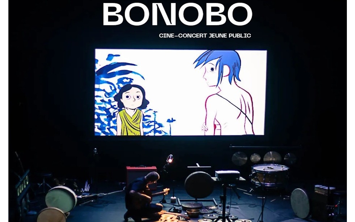 Ciné-concert « BONOBO » par la Compagnie Les F ...