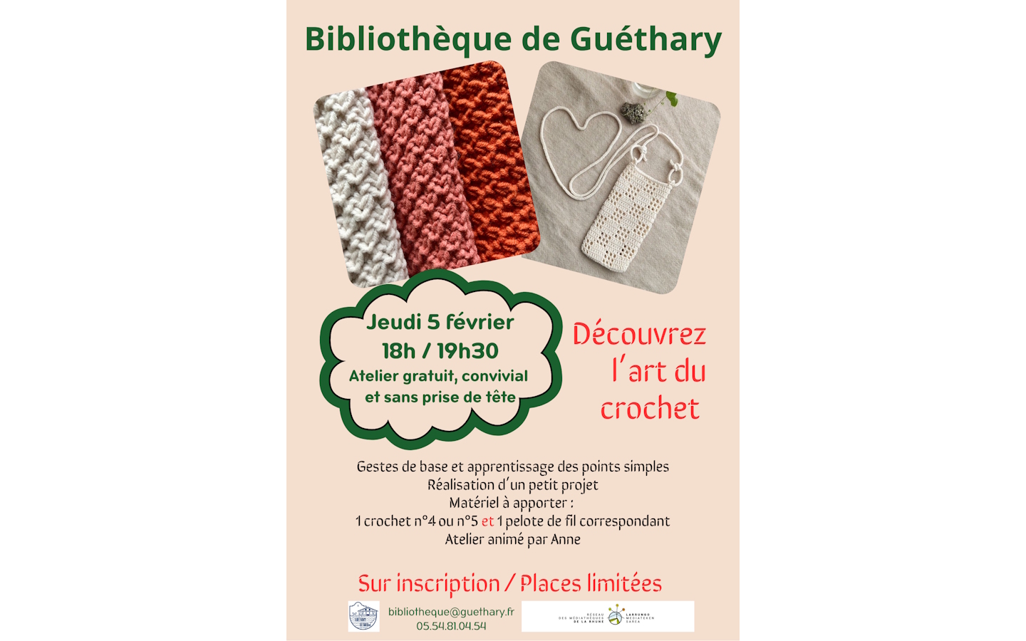 Atelier crochet