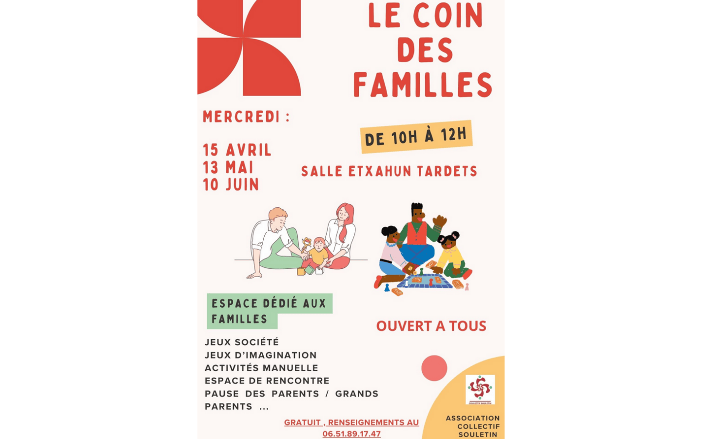 Le coin des familles