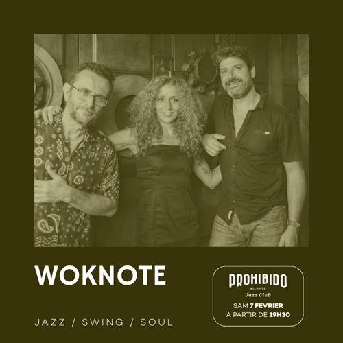 Prohibido Biarritz Jazz Club - Woknote