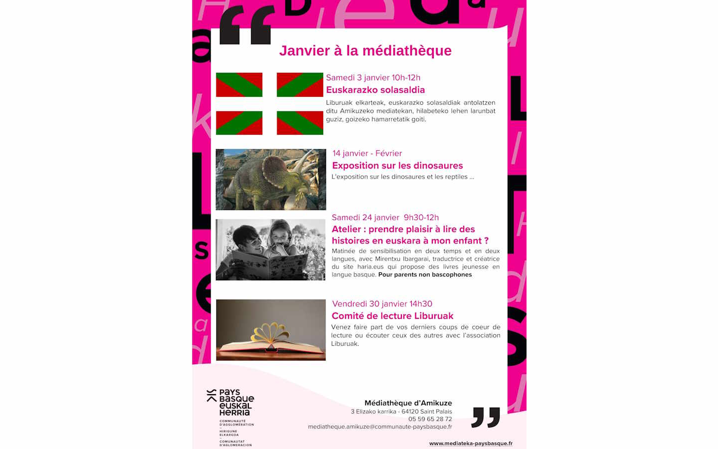 Atelier : prendre plaisir à la lecture en eusk ...