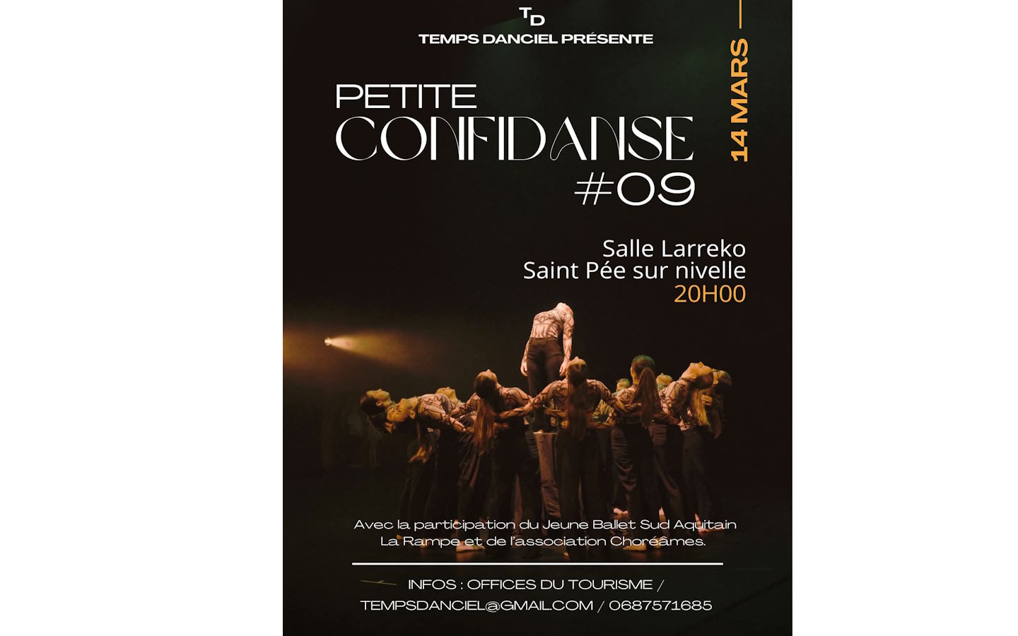 Danse : Spectacle Petite Confidanse #9 - Temps ...