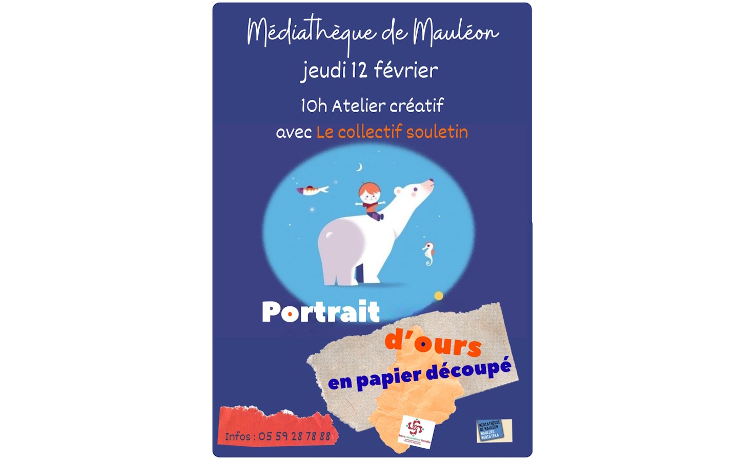 Atelier de créations autour de l'ours