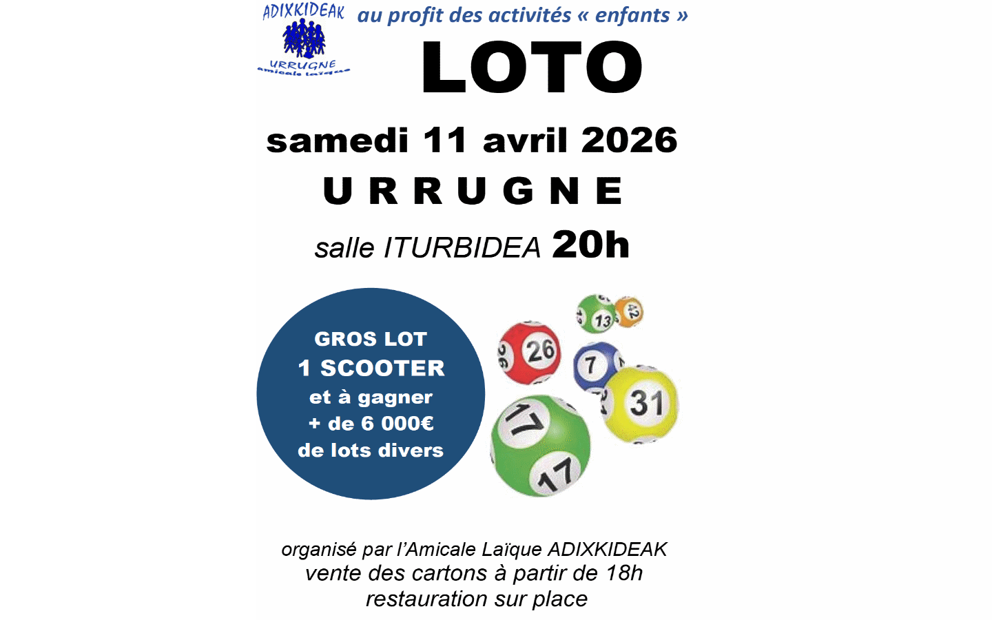 Loto d'Adixkideak
