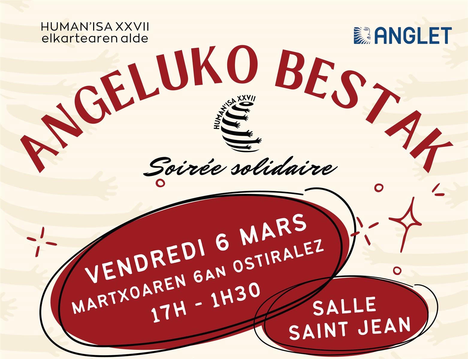 Fêtes d'Anglet : Soirée solidaire Human'Isa