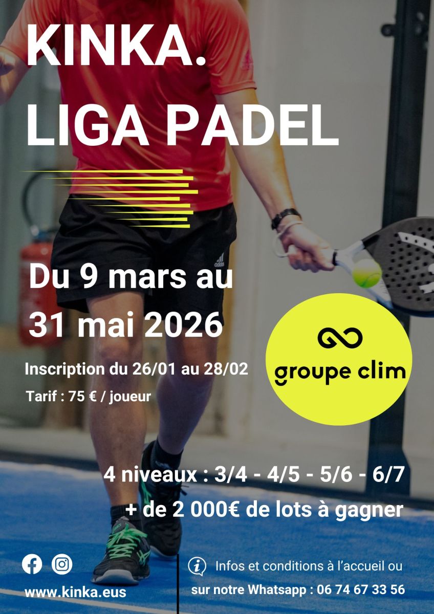 LIGA PADEL KINKA