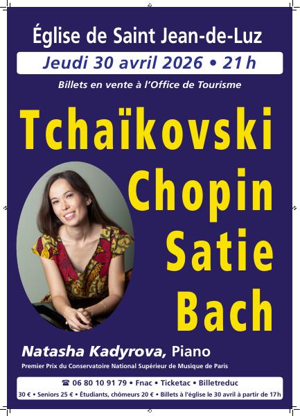Chopin Satie Tchaïkovsky