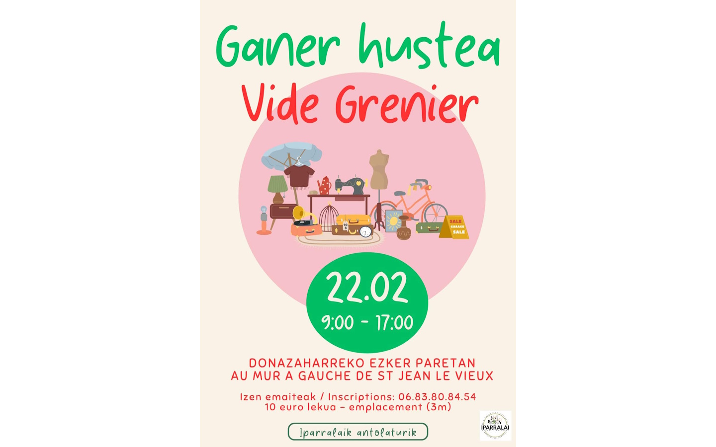 Vide grenier-Gener hustea