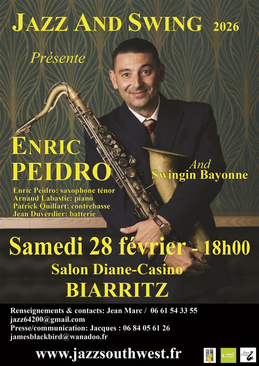 Jazz and Swing invite Enric Peidro et le Swing ...