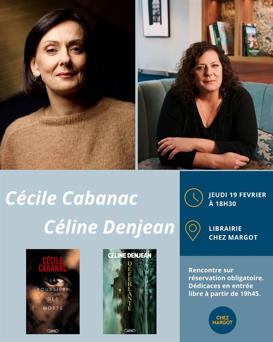 Rencontre et dédicaces avec Cécile Cabanac et  ...