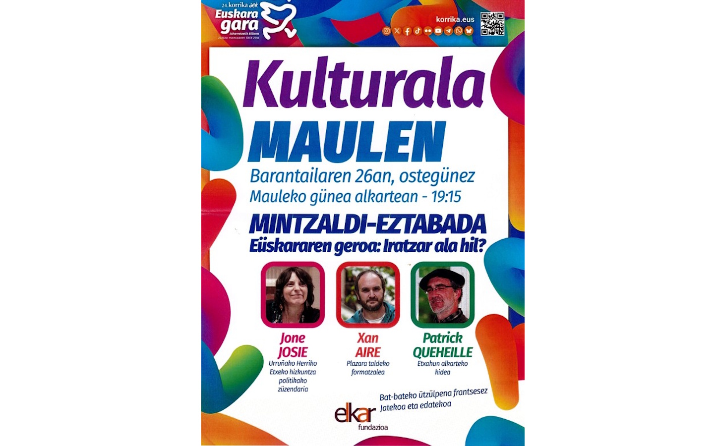 Korrika kültürala : débat sur le devenir de la ...