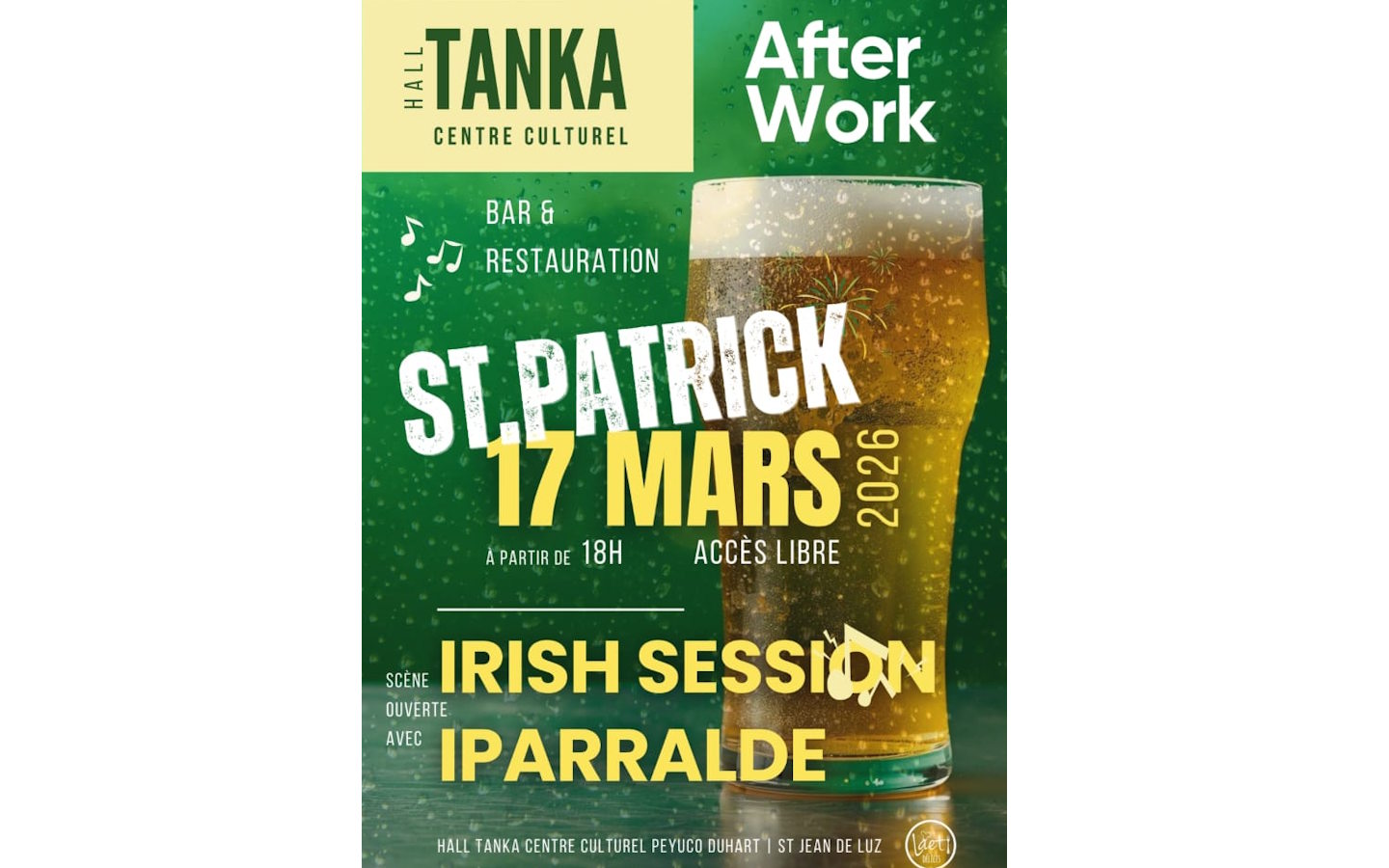 After work: St Patrick