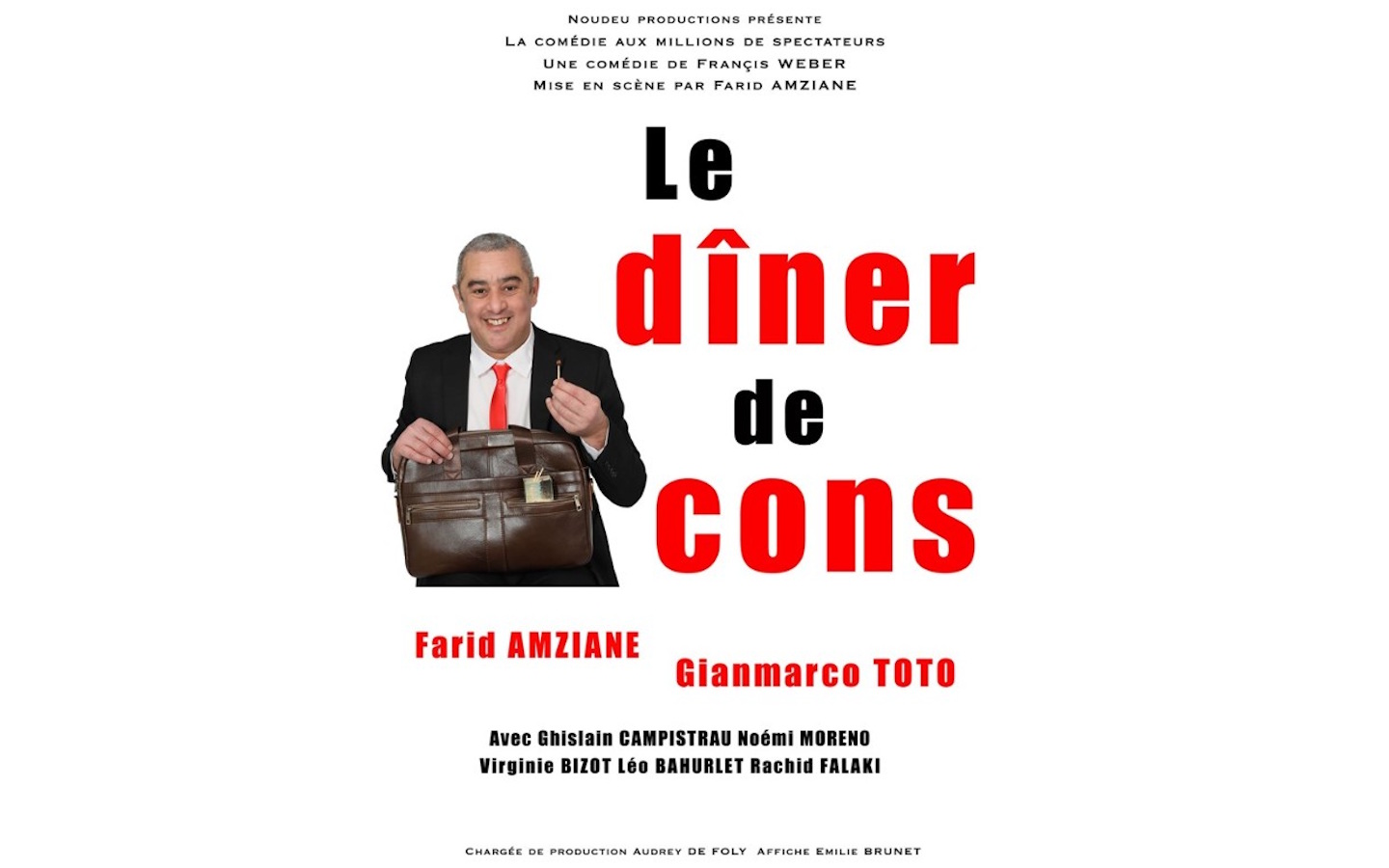 Théâtre : Le dîner de cons