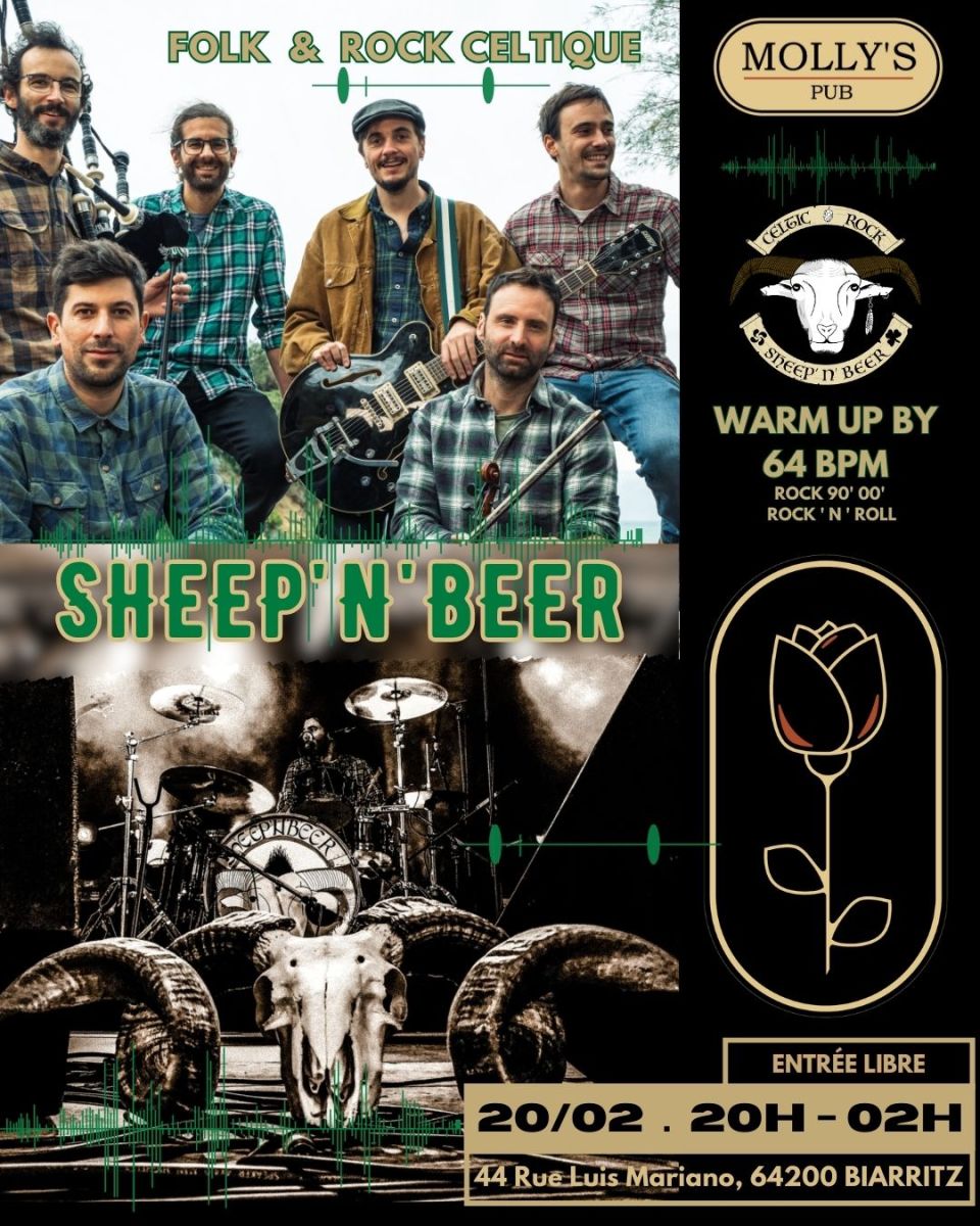 🔥 SHEEP’N’BEER x 64BPM : ROCK CELTIQUE & ÉNERG ...