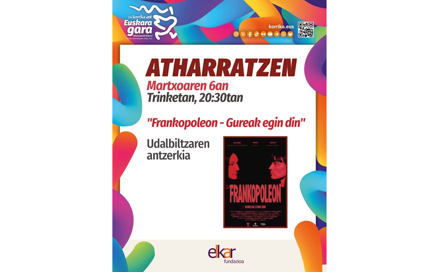 Korrika kültürala : théâtre Frankopoleon