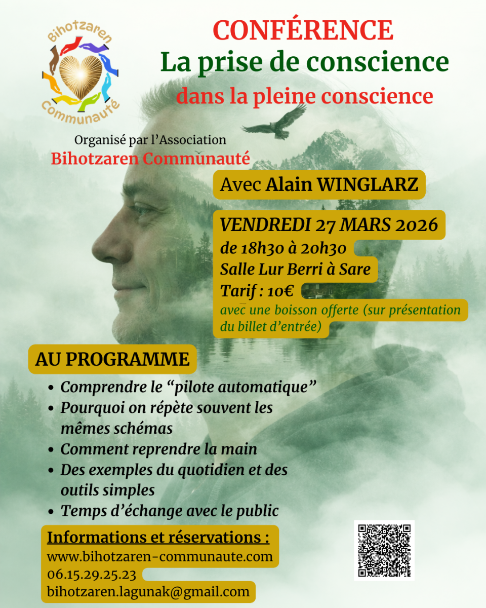 𝗖𝗢𝗡𝗙𝗘𝗥𝗘𝗡𝗖𝗘 "𝗟𝗮 𝗽𝗿𝗶𝘀𝗲 𝗱𝗲 𝗰𝗼𝗻𝘀𝗰𝗶𝗲𝗻𝗰𝗲 𝗱𝗮𝗻𝘀 𝗹𝗮 𝗽𝗹𝗲 ...