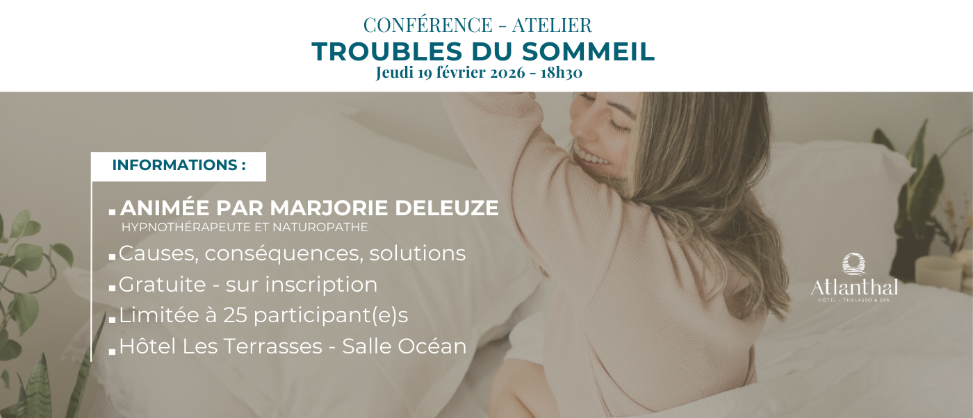 Conférence-atelier : troubles du sommeil