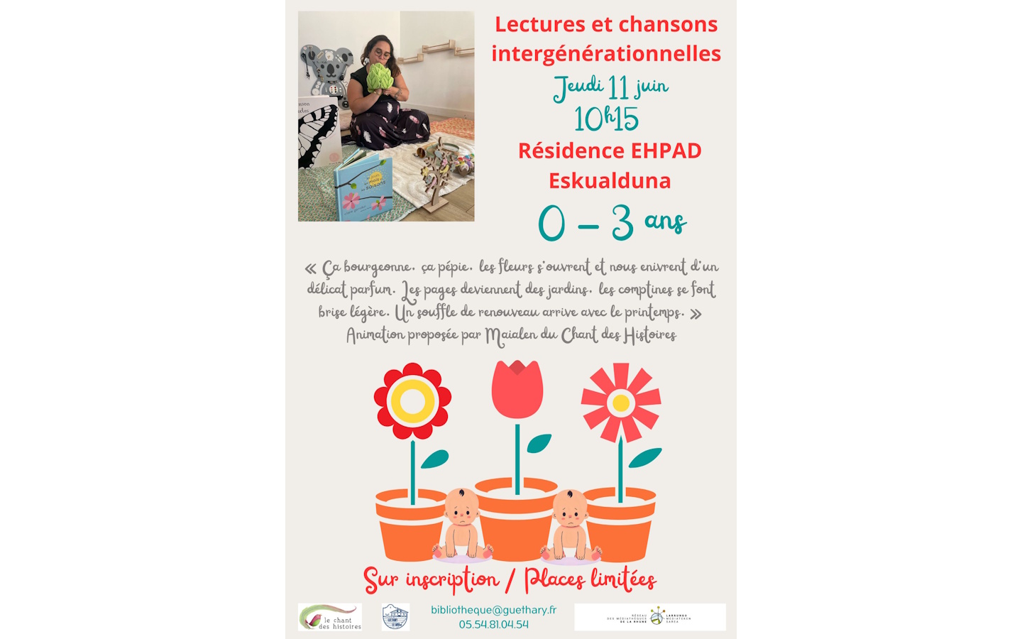 Lectures et chansons intergénérationnelles