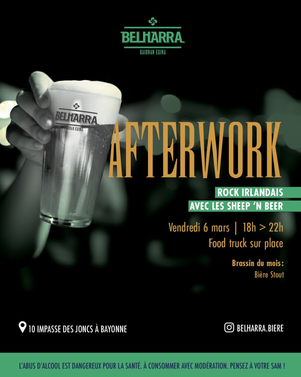 Afterwork de la Saint Patrick - Brasserie Belh ...
