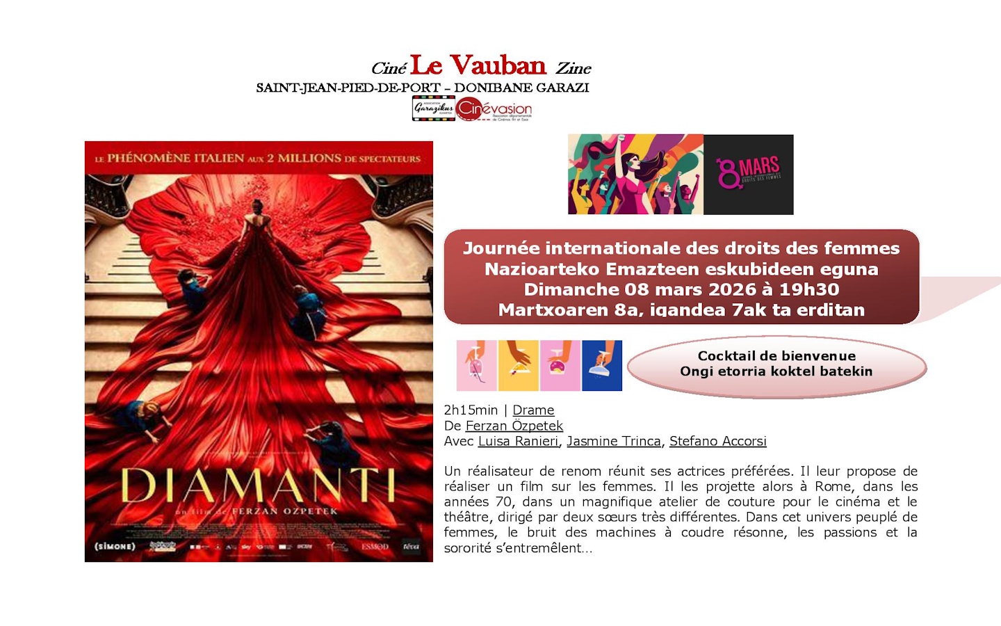 Journée internationale des droits des femmes : ...