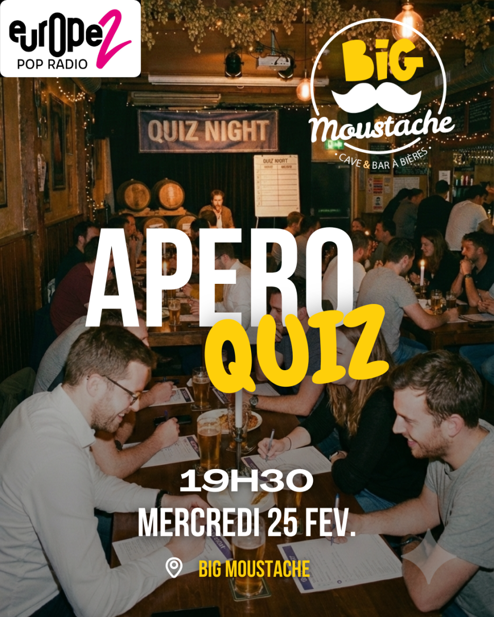 Apéro Quiz au Big Moustache