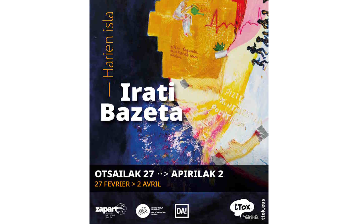 Exposition d'Irati Bazeta : "harien isla" - "l ...