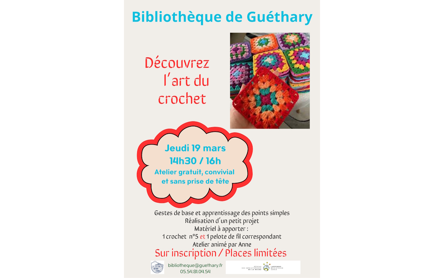 Atelier crochet