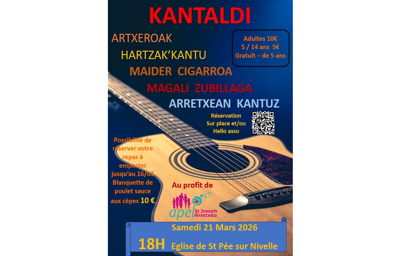 Kantaldi APEL St Joseph / Arretxea