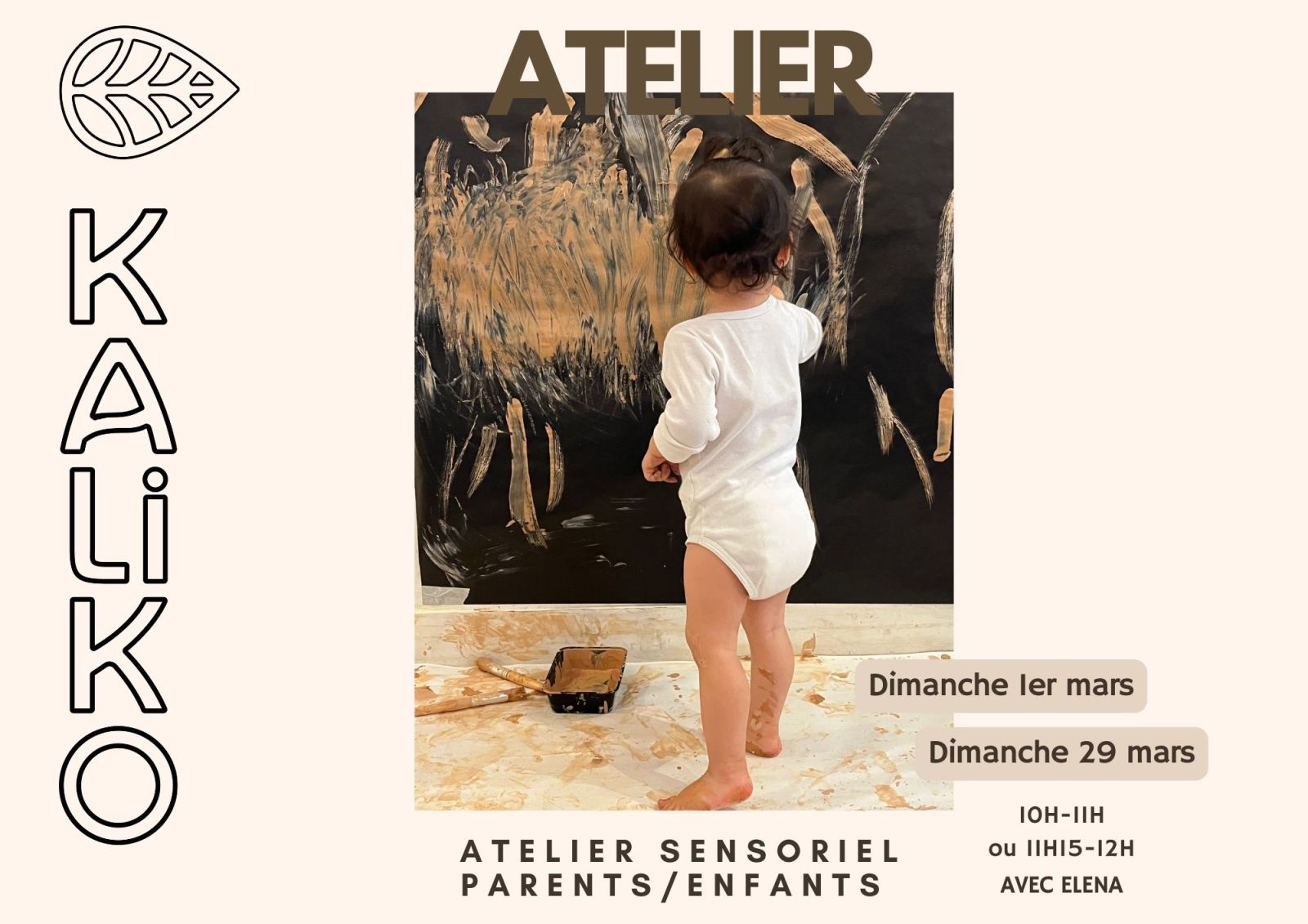 ATELIER SENSORIEL PARENTS / ENFANTS°KALIKO