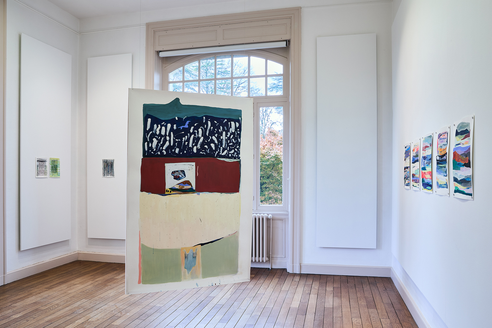 Lecture de poèmes dans le cadre de l'expositio ...