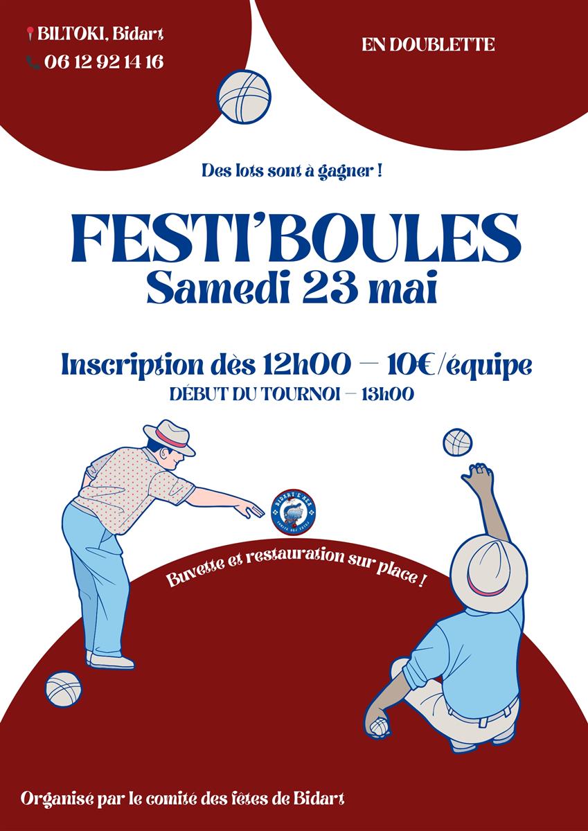 Festiboules - Tournoi de pétanque