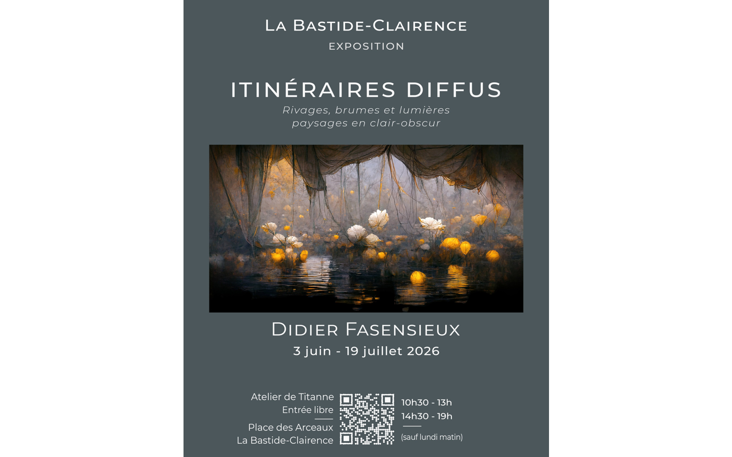 Itinéraires diffus : art visuel et poétique