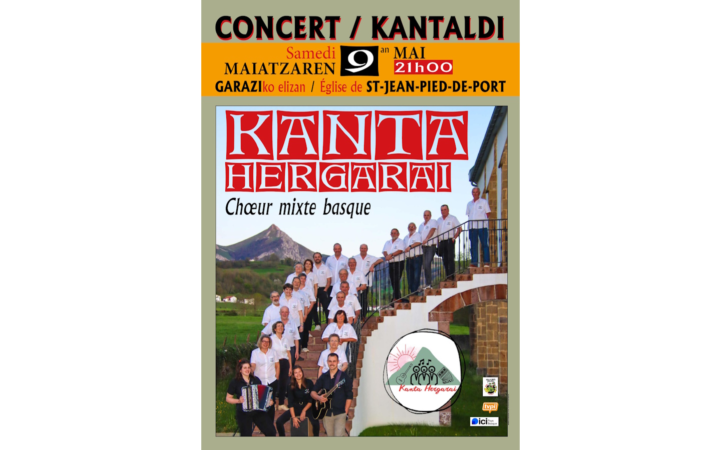 Choeurs basques mixtes Kanta Hergarai